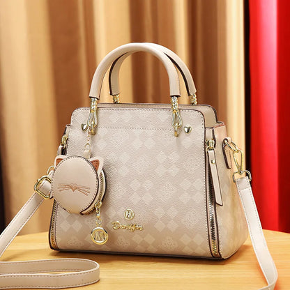Trendy Printed Crossbody – High-Quality Versatile Shoulder Handbag for Women