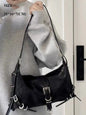 Richme Punk Y2K Bag – Harajuku Chain PU Crossbody for Women
