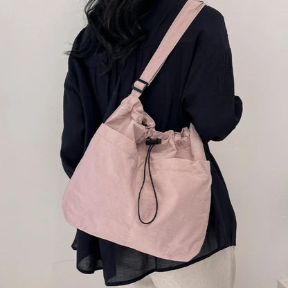 Drawstring Crossbody Hobo