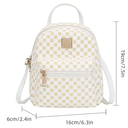 Classic Women’s Fashion Backpack – Stylish Daily School & Shopping Bag for Girls