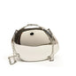Luxury Clear Acrylic Evening Clutch – Half-Moon Shoulder Bag for Women’s Weddings & Parties