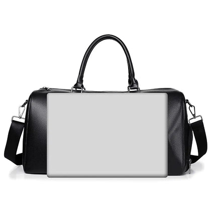 Retro Waterproof Duffel – Large Capacity Bag for Short Trips, Sports & Motorcycle Training