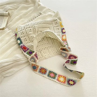 Lightweight Summer Knitted Shoulder Bag