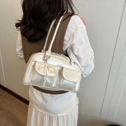 Korean Bow Underarm Bag