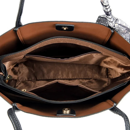 Genuine Leather Tote – Vintage Style, Everyday Elegance"
