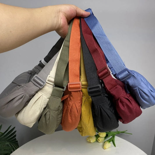 Casual Nylon Hobos Crossbody Bag for Women Shoulder Bag