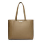 Luxury Leather Tote – Soft Designer Shoulder Bag for Women with Laptop Capacity
