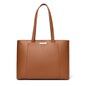 Luxury Leather Tote – Soft Designer Shoulder Bag for Women with Laptop Capacity
