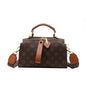 Elegant Leather Shoulder Bag – Luxury Designer Crossbody Tote for Women