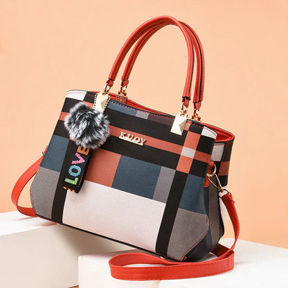 Hairball Charm Messenger Bag