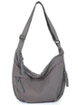 Trendy Women's Soft Cloth Shoulder Bag Solid Color Student Casual Style Big Handbags Crossbody Bags for Women Shoulder Hobos Bag