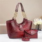 Soft Leather Handbag – Versatile Crossbody Shoulder Bag for Women