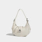 Textured Leather Moon Bag – High-Quality Fashion Shoulder & Underarm Purse for Women