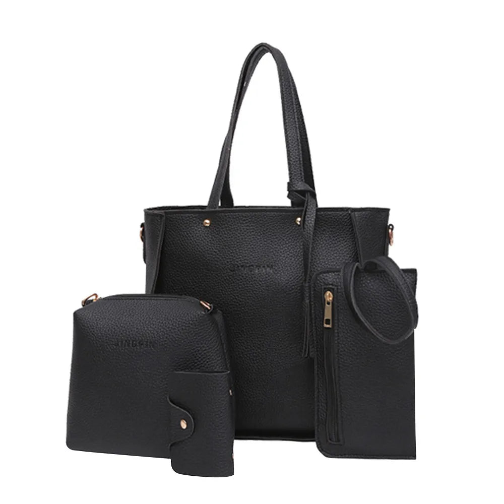Lychee Pattern 4-Piece Set – Chic, Vintage-Inspired & Versatile