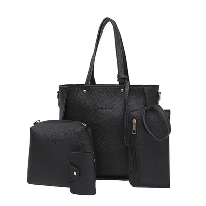 Lychee Pattern 4-Piece Set – Chic, Vintage-Inspired & Versatile