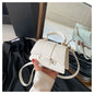Solid Color Leather Bag – Stylish Hand-Carry & Messenger Mini Bag