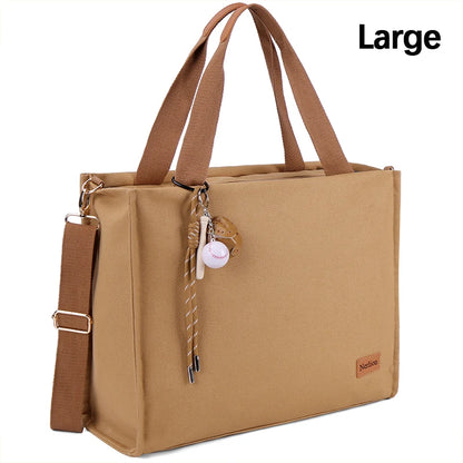 Lightweight Canvas Tote – Comfy, Chic & Commuter-Friendly