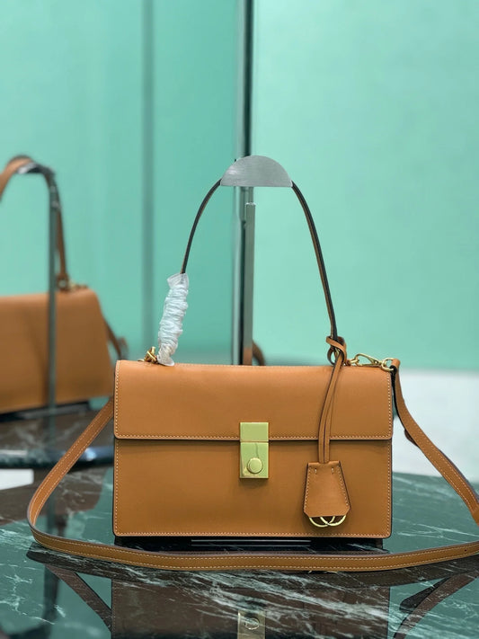 New Fashion Leather Handbag – Versatile Large-Capacity Shoulder & Crossbody Bag for Women